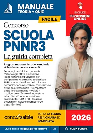 Concorso Scuola per diventare Docente - Guida completa PNRR3